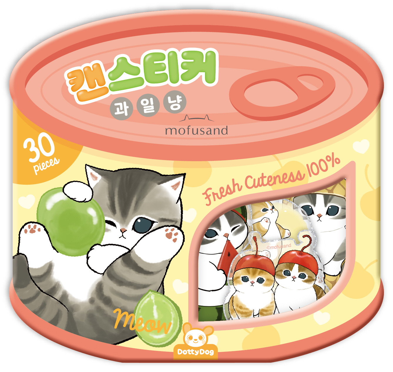 모프샌드 캔스티커_과일냥